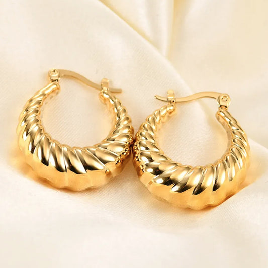 Tuscan Twists Hoops